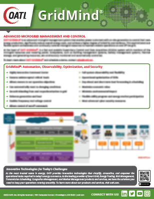 OATI GridMind® Datasheet